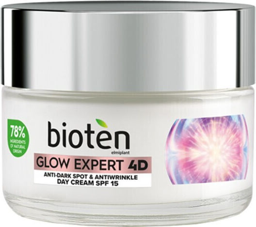 Bioten Glow Expert 4D Cream Face Day with SPF15 50ml | Skroutz.mt