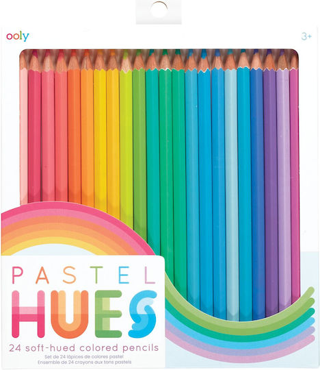 Ooly Pastel Hues Set de creioane colorate 24buc Pachet de 1 ambalaje