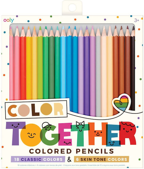Colorful Pencils Color Together Set 24