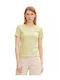 Tom Tailor Women's Athletic T-shirt Yellow