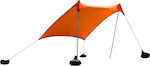 Nomad Tents Explorer Umbrelă de Plajă 4 Persoane Sicilian Orange 200x200x190cm