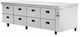Inoxcon Frigider Inoxidabil de Banc cu Sertar și Unitate de Răcire L249xl70xH63cm