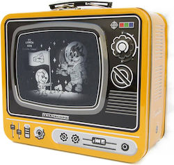 Μεταλλικό Lunch Box Τηλεόραση Ρετρό Suck Uk Sk Lunchtv4