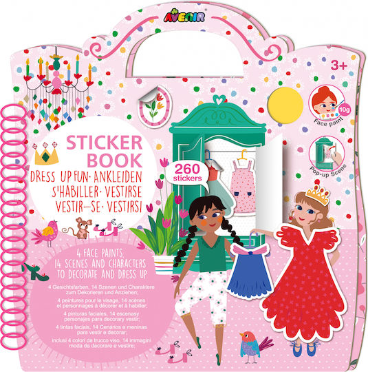 Avenir Stickers Dress Up Fun for Children 3+ years Years
