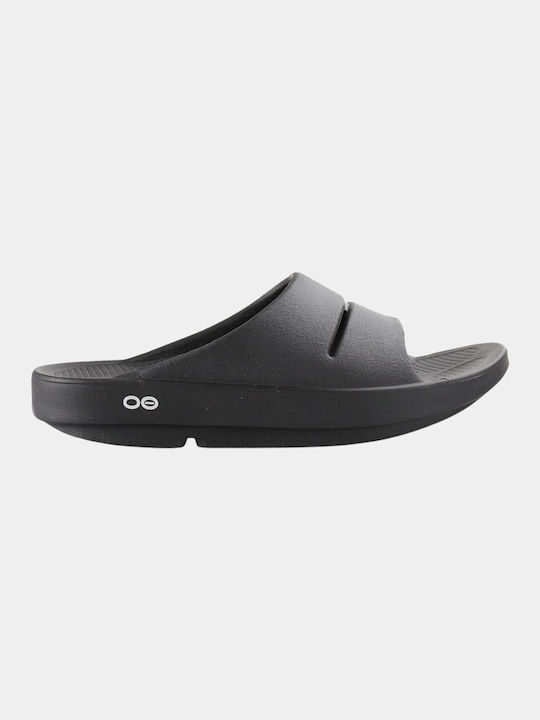 Oofos 1100 Ooahh Men's Slides Black