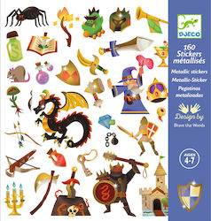 Djeco Stickers for Children 4+ Years Fantasy