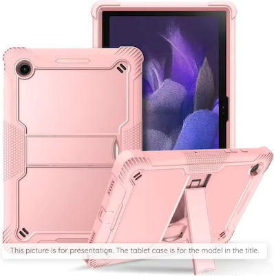 Techsuit Screen Protector Back Cover Ανθεκτική Ροζ Χρυσό Samsung Galaxy Tab S8 Ultra / S9 Ultra