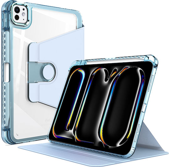 Techsuit Flip Cover Albastru (iPad Pro 2024 11")