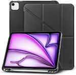 Tech-Protect Флип капак Пластмаса Черно iPad Air 13