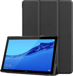 Sonique Lite Klappdeckel Synthetisches Leder Schwarz Huawei MediaPad M5 Lite 10.1