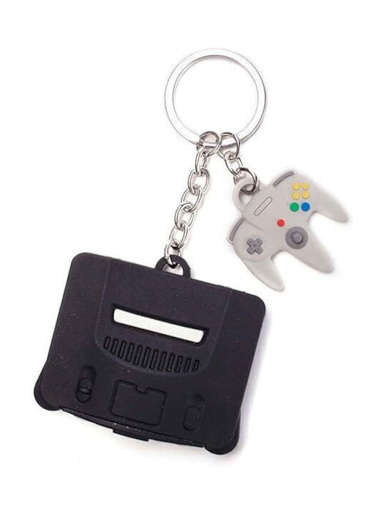 Nintendo 64 Controller 3D Keychain