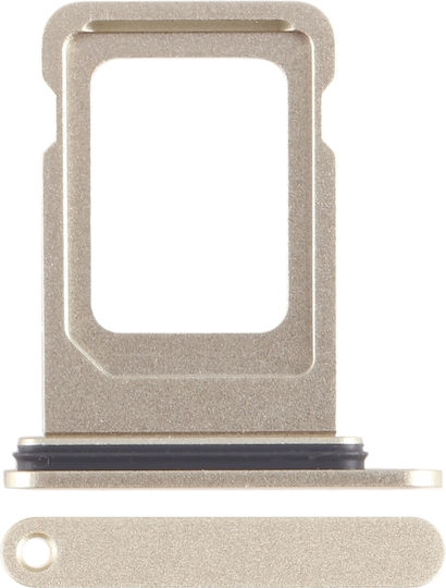 Slot Card Sim Galben pentru iPhone 15