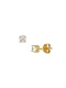 Ohrringe aus Gold 18K mit Diamant