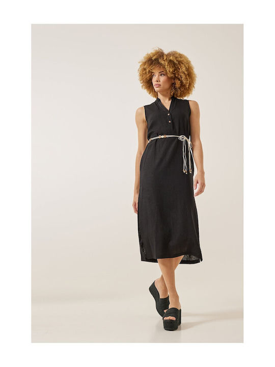 Enzzo Dress Black