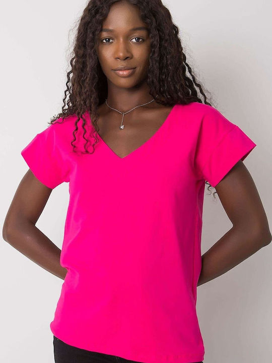 BFG Γυναικεία Μπλούζα Βαμβακερή Ροζ