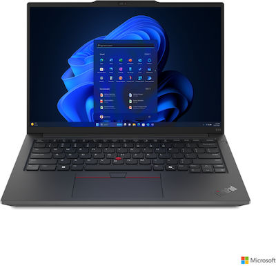 Lenovo ThinkPad E14 Gen 6 (Intel) 14" IPS (Ultra 5-125U/32GB/1TB SSD/W11 Pro) Negru (Tastatură Internațională Engleză)