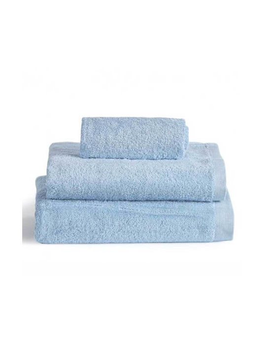 Sidirela 3pc Bath Towel Set Blue