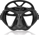 C4 Diving Mask Silicone in Black color