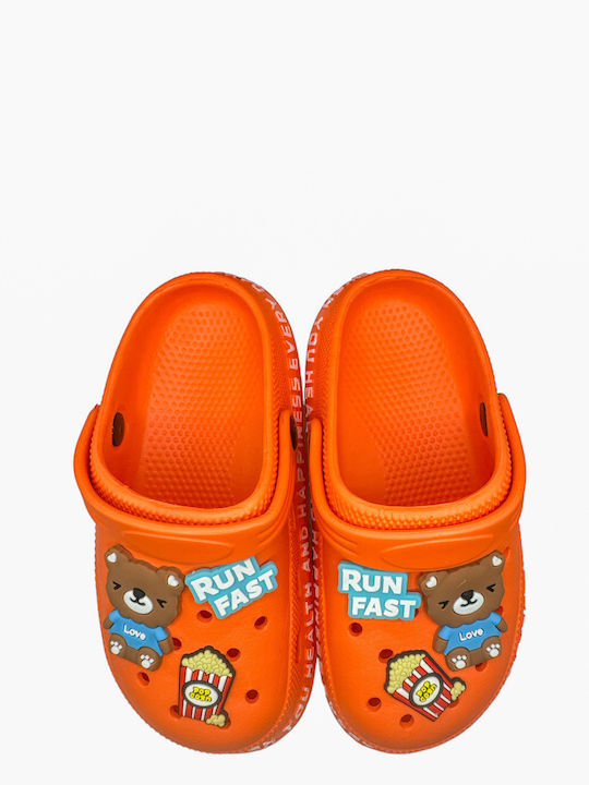 Kinder Anatomische Badeschuhe Orange