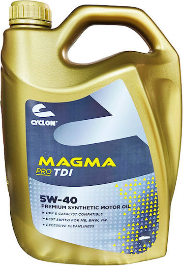 Cyclon Magma Pro TDi Συνθετικό Λάδι Αυτοκινήτου 5W-40 4lt