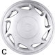 Autoline Car Hubcap Set 11457 14" 4pcs Silver