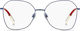 Tommy Hilfiger Metalic Rame Ochelari Albastru T...