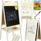 ikonka Magnetic Tablă marker Tablă de seminar cu un trepied 45x40cm