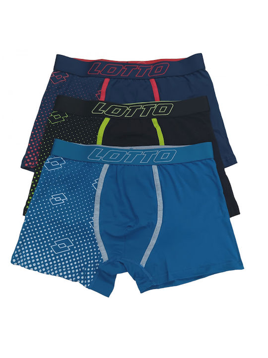 Lotto Herren Boxershorts Blue 3Packung