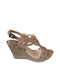 Parex Women's Platform Shoes Beige