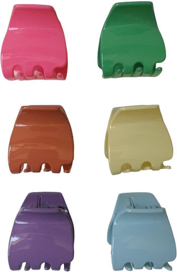 Ro Accessories Κλάμερ Μαλλιών 4 Cm 02-0020 Πράσινο
