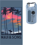 Maui & Sons Born Prosop de Corp Microfibră Gri 90x180cm.