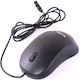 Weibo FC-142 Wired Ergonomic Mouse Black