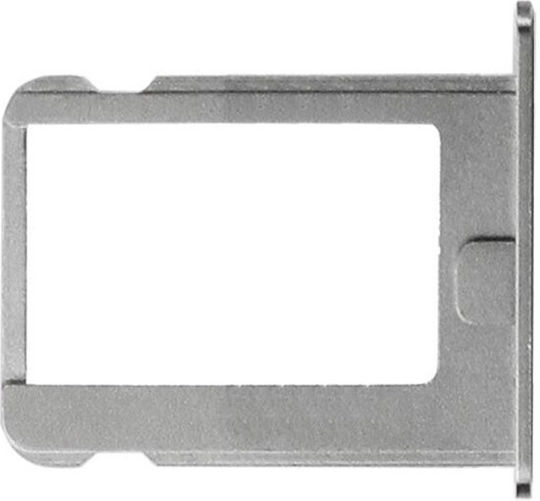 Υποδοχή Κάρτας Sim Ασημί για iPhone 4S, iPhone 4