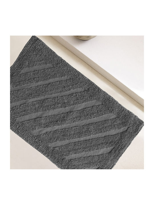 Melinen Badematte Baumwolle Rechteckig 20003560 Dark Grey 40x60cm