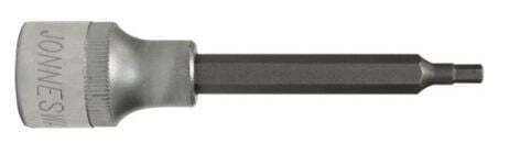 Jonnesway Long Walnut Pneumatic with Allen Head and Socket 1/2'' H14x100mm