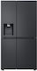 LG Side-by-Side Kühlschrank 628Es Total NoFrost H179xB91.3xT73.5cm. Schwarz GSLE91EVAC
