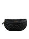 Καπιτονέ Bum Bag Τσαντάκι Ag Μαύρο Μαύρο