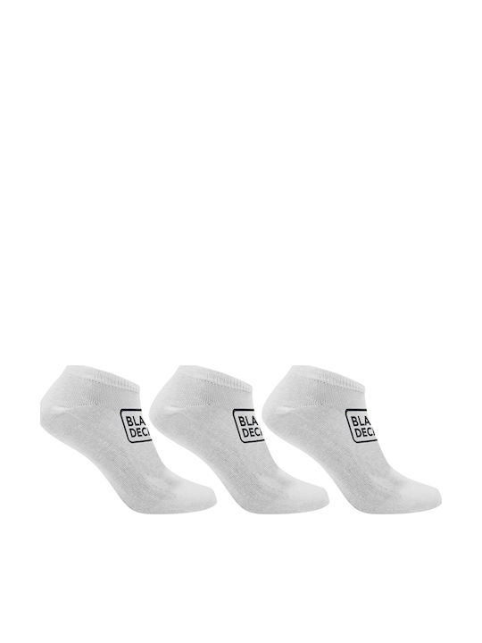 Black & Decker Bărbați Șosete White 3Pachet