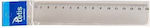 Tetis Ruler Transparent 15cm