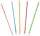 Reusable Colorful Plastic Straws X-treme 100 Pieces