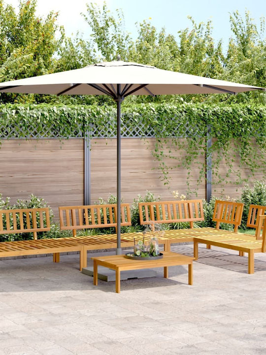 Set Cameră De Zi Pentru Exterior 5 Piese Din Acacia