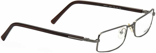 Prada Men's Metal Silver Prescription Eyeglass Frame PR7AY10 7AY101