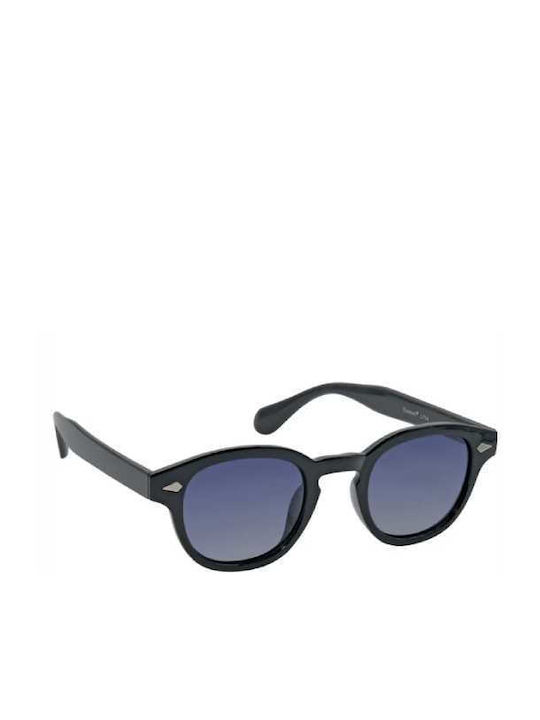 Eyelead Sonnenbrillen mit Schwarz Rahmen und Schwarz Verlaufsfarbe Polarisiert Linse L 714