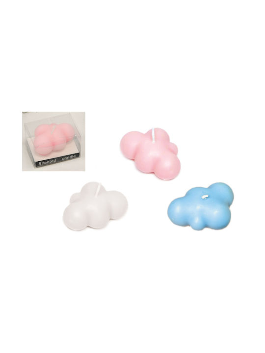 Lumânare Decorativă Albă 7x3cm