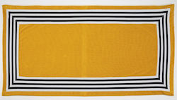 Abyss & Habidecor Beach Towel Yellow 200x90cm.