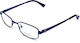 Guess Kindlich Metallisch Brillenrahmen Blau GU...