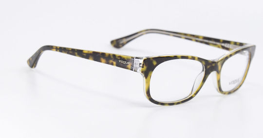Vogue Women's Acetate Prescription Eyeglass Frame Green VO2837 1916