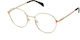 Tous Metal Eyeglass Frame Silver VTO448L 0A46
