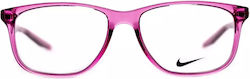 Nike Rame Ochelari Copii Acetat Fucsia 5019-604