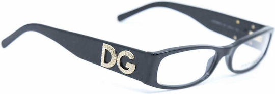 Dolce & Gabbana Γυναικείος Κοκκάλινος Σκελετός Γυαλιών Μαύρος DG3058 501/53